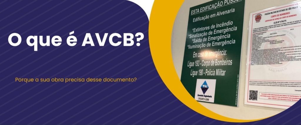 Entenda o que é AVCB e descubra porque sua obra precisa desse documento