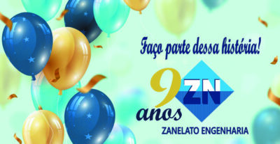 Zanelato Completa 09 anos de História