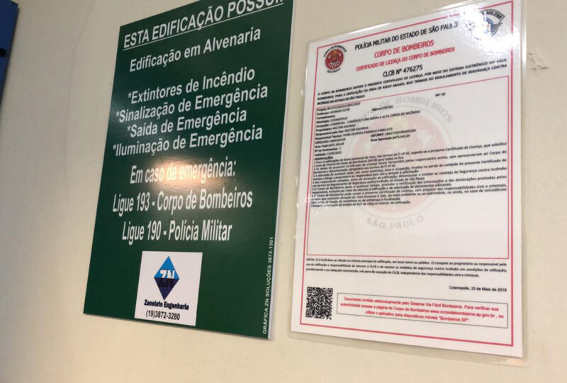Projeto de Combate a Incêndio/AVCB e CLCB